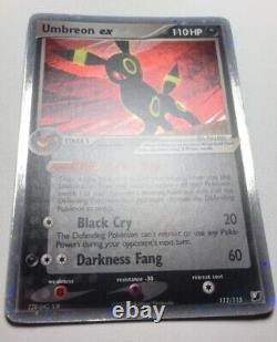 Umbreon EX 112/115 Holo Ultra Rare EX Unseen Forces Pokemon TCG Cards