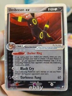 Umbreon EX 112/115 Holo Ultra Rare EX Unseen Forces Pokemon TCG Cards