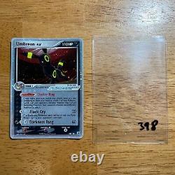 Umbreon Ex Pokemon TCG 112/115 Ultra Rare HOLO English Unseen Forces 398