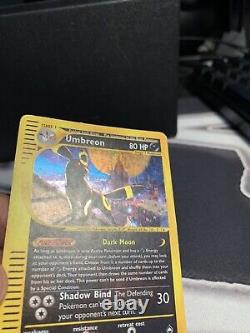 Umbreon (H29) Aquapolis (AQ) SUPER RARE POKEMON CARD LP+