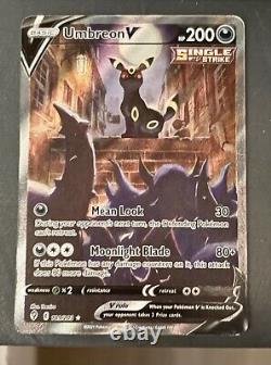 Umbreon V 189/203 Alt Art Ultra Rare Pokemon Evolving skies