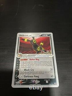 Umbreon ex 112/115 Ultra Rare Unseen Forces Pokemon Card NEAR MINT