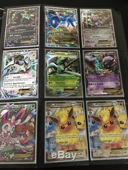 Used pokemon card collection ultra rare's! Each card was priced and added up