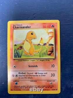 VERY RARE 1995 pokemon cards pikachu and charmander in great condition