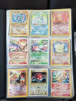 VINTAGE/RAREWOTC Pokemon Card Binder Lot! Neo, E-series, Rocket, Lv X, Base