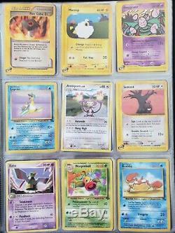 VINTAGE/RAREWOTC Pokemon Card Binder Lot! Neo, E-series, Rocket, Lv X, Base