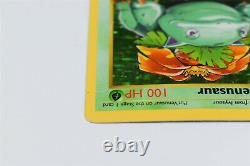 Venusaur 1st Edition Shadowless, Thick Stamp, 15/102 Base Set 1999 Pokemon Card