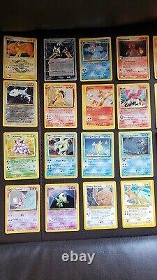 Very Rare Pokemon Holo Lot 60 Cards Shining Mewtwo 1999 Charizard 4/102 Base Set