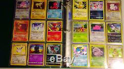 Vintage & New Pokemon Binder 180 Card Collection Lot Chardizard Rares & Holos
