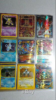 Vintage & New Pokemon Binder 300+ Card Collection Lot Chardizard Rares & Holos