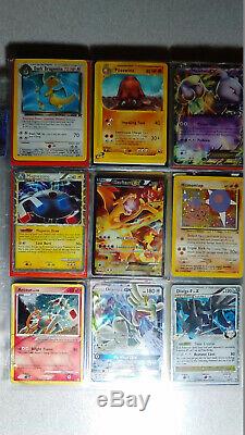 Vintage & New Pokemon Binder 300+ Card Collection Lot Chardizard Rares & Holos