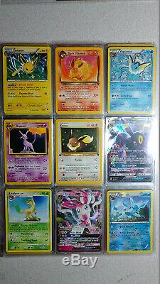 Vintage & New Pokemon Binder 300+ Card Collection Lot Chardizard Rares & Holos