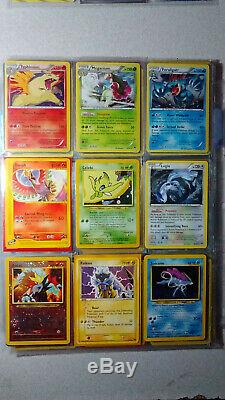 Vintage & New Pokemon Binder 300+ Card Collection Lot Chardizard Rares & Holos