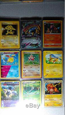 Vintage & New Pokemon Binder 300+ Card Collection Lot Chardizard Rares & Holos