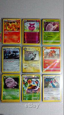 Vintage & New Pokemon Binder 400+ Card Collection Lot Chardizard Rares & Holos