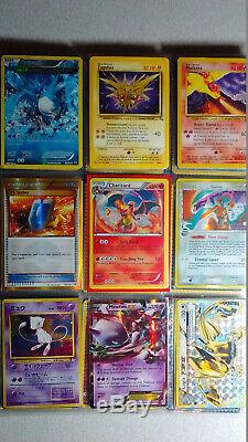 Vintage & New Pokemon Binder 500+ Card Collection Lot Chardizard Rares & Holos