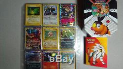 Vintage & New Pokemon Binder 500+ Card Collection Lot Chardizard Rares & Holos