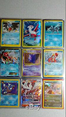 Vintage & New Pokemon Binder 500+ Card Collection Lot Chardizard Rares & Holos