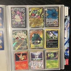 Vintage Pokemon Binder 60+ Cards, Rare Holos/Commons