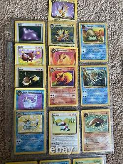 Vintage Pokemon Card Binder Collection Rare
