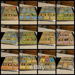 Vintage Pokemon Card Binder Lot Shadowless, 1st Editions, Holos, Rares, Promos