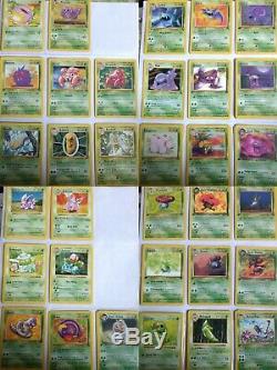 Vintage Pokemon card Lot 300+! Rare holo shadowless binder collection