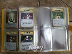 Vintage Rare Pokemon Card Collection Holo Japanese Lot With Binder