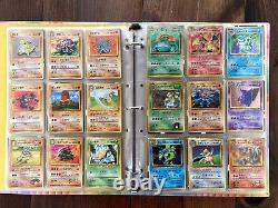 WOTC Binder Collection Holos Rares Commons Uncommons Lot Japanese Pokemon Cards