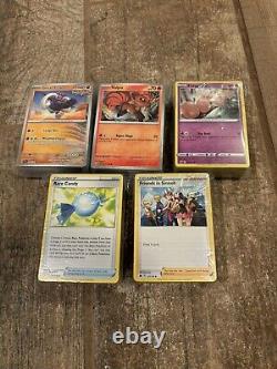 X6000 TOTAL CARDS Pokemon Bulk Lot V's Holo/Reverse Holo Rare, Common/Uncommon