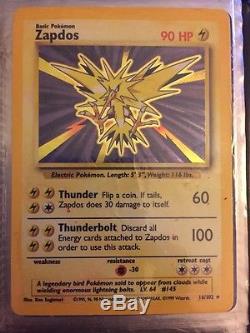 Zapdos Original Rare Pokémon Card