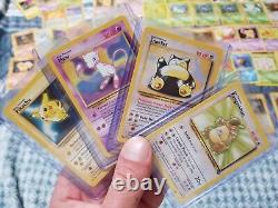 100+ Cartes Vintage Pokemon Rares dans un Classeur Collection Lot 5 WOTC HOLO + Promo