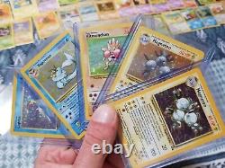 100+ Cartes Vintage Pokemon Rares dans un Classeur Collection Lot 5 WOTC HOLO + Promo