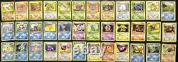 151/150 Cartes Pokémon Originales Ensemble Kanto Vintage 1999 Complet Nm À Dmg