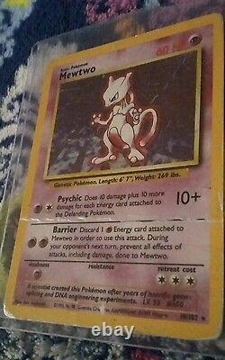 1995 Mewtwo Carte Pokemon Réel