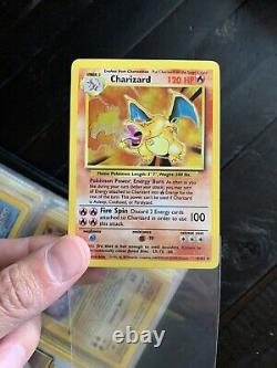 1999 Base Set Vintage Binder Pokemon Card Set Complete Holo Charizard Pikachu