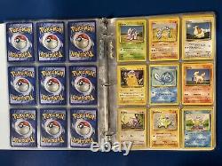 1999 Pokémon Ensemble De Base 100 % Complet 102/102 Cartes Holo Rares Anciennes Pokémon