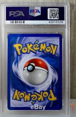 1ère Ed Dark Charizard Holo Rare Wotc Carte Pokémon 4/82 Set De Fusées Psa 9 Neuf