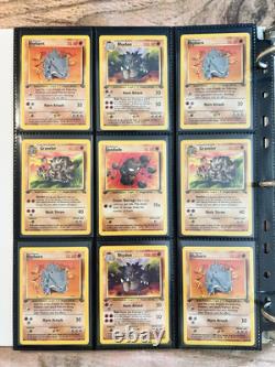 1ère Édition Cartes Pokémon Anciennes VINTAGE Collection Rares Lot WOTC 1999 Ère Pikachu