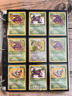 1ère Édition Cartes Pokémon Anciennes VINTAGE Collection Rares Lot WOTC 1999 Ère Pikachu