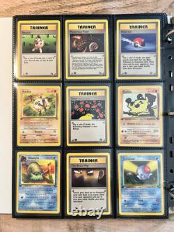 1ère Édition Cartes Pokémon Anciennes VINTAGE Collection Rares Lot WOTC 1999 Ère Pikachu