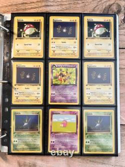 1ère Édition Cartes Pokémon Anciennes VINTAGE Collection Rares Lot WOTC 1999 Ère Pikachu