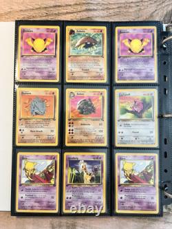 1ère Édition Cartes Pokémon Anciennes VINTAGE Collection Rares Lot WOTC 1999 Ère Pikachu