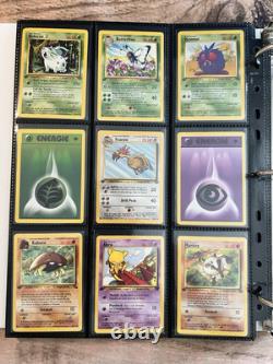 1ère Édition Cartes Pokémon Anciennes VINTAGE Collection Rares Lot WOTC 1999 Ère Pikachu