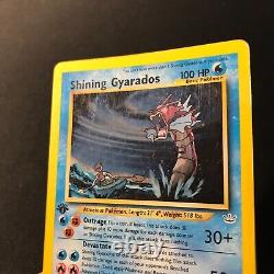 1ère Édition Shining Gyarados Neo Apocalypse 65/64 Holo Rare Pokemon Card