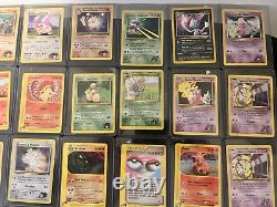 1ère édition Lot de 60 cartes Pokémon anciennes