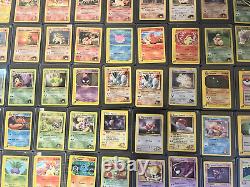 1ère édition Lot de 60 cartes Pokémon anciennes