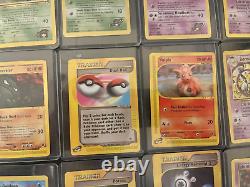 1ère édition Lot de 60 cartes Pokémon anciennes