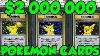 2 000 000 Pour Les Cartes Pokemon Les 10 Cartes Pokemon Les Plus Précieuses Jamais