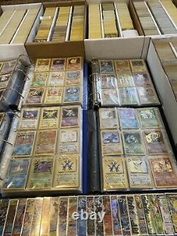200 Original Vintage Pokemon Cards 1ère Édition Holo Rare