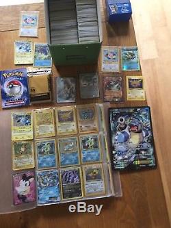 2000 Cartes Pokémon Y Compris Ex Et Holos Et Protecteur De Carte Some Old / Rare
